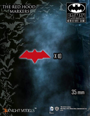 Knight Models Miniatures Batman Miniature Game - Red Hood Markers (Blister)