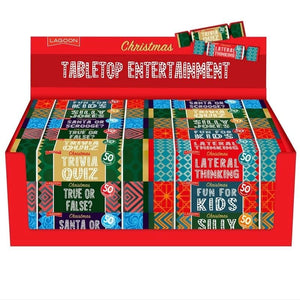 Lagoon Group Board & Card Games Christmas Tabletop Crackers