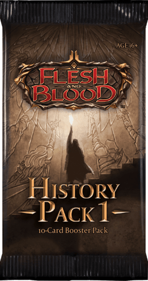 Legend Story Studios Trading Card Games Flesh and Blood - History Pack 1 Booster