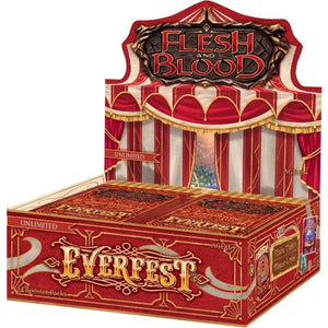 Legend Story Studios Trading Card Games Flesh and Blood TCG - Everfest Box (Unlimited Ed) (24)