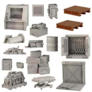 Mantic Games Miniatures TerrainCrate: Abandoned Factory
