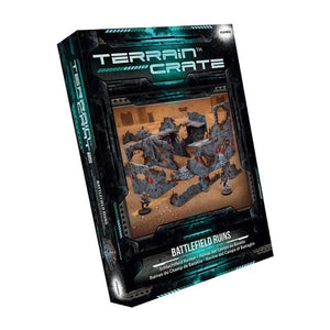 Mantic Games Miniatures TerrainCrate - Battlefield Ruins - Sci Fi