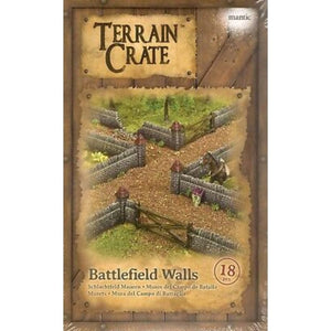 Mantic Games Miniatures TerrainCrate - Battlefield Walls