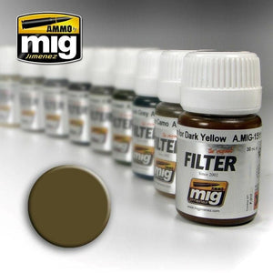 Mig Jimenez Hobby Ammo by MIG - Filters - Tan for 3 Tone Camo (35ml)