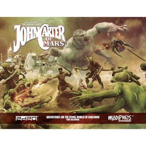 Modiphius Roleplaying Games John Carter of Mars - Adventures on the Dying World of Barsoom Core Rulebook