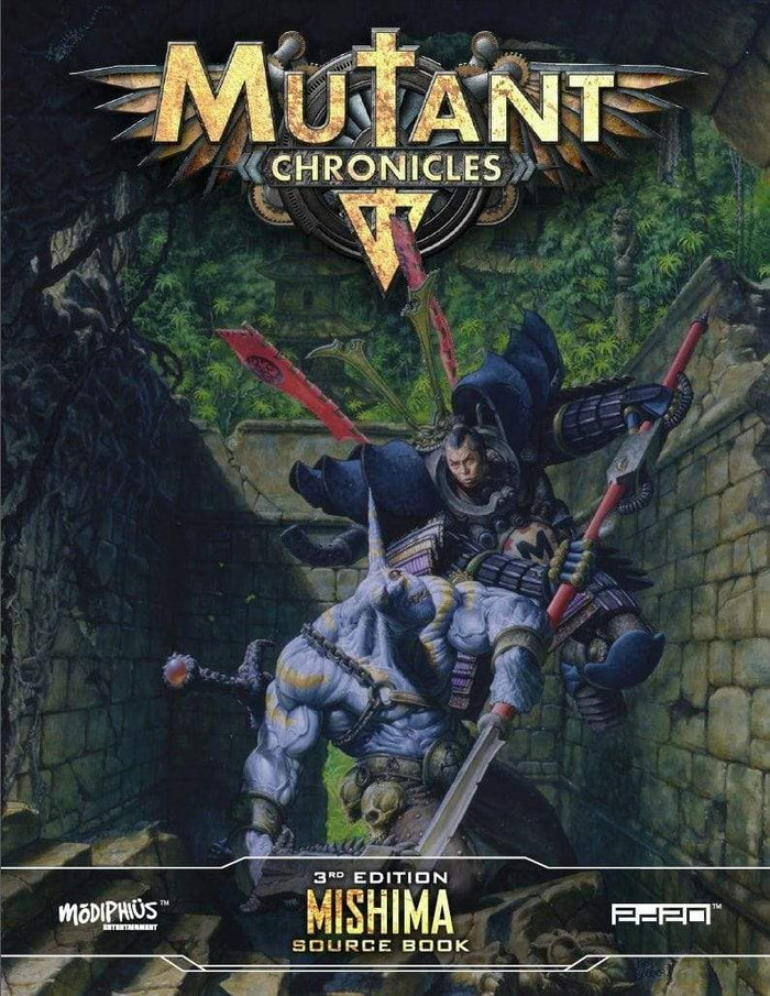 Mutant Chronicles RPG - Mishima Source Book (Softcover)