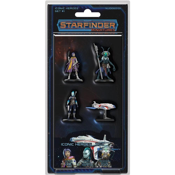 Starfinder Miniatures - Iconic Heroes Set 1