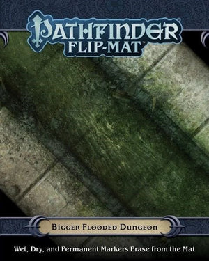 Paizo Roleplaying Games Pathfinder Flip Mat - Bigger Flooded Dungeon