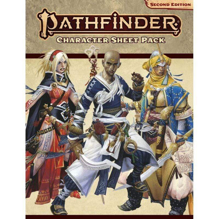 Pathfinder RPG 2nd Ed - Character Sheet Pack