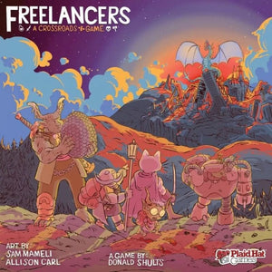 Plaid Hat Games Board & Card Games Freelancers - A Crossroads Game (Aug 2023 Release)