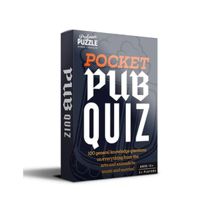 Professor Puzzle Board & Card Games Pocket Pub Quiz - Mini