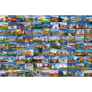Ravensburger Jigsaws 99 Beautiful Places of Europe (3000pc) Ravensburger