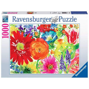 Ravensburger Jigsaws Abundant Blooms (1000pc) Ravensburger