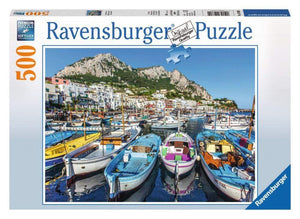 Ravensburger Jigsaws Colourful Marina (500pc) Ravensburger