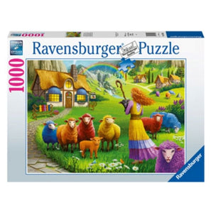 Ravensburger Jigsaws Colourful Wool (1000pc) Ravensburger