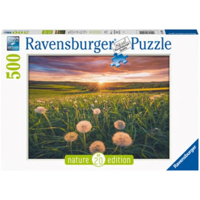 Dandelions at Sunset Puzzle (500pc) Ravensburger