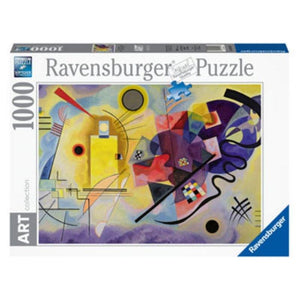 Ravensburger Jigsaws Kandinsky - Yellow Red Blue (1000pc) Ravensburger