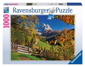 Ravensburger Jigsaws Mountainous Italy (1000pc) Ravensburger