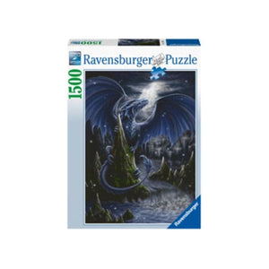 Ravensburger Jigsaws The Black and Blue Dragon (1500pc) Ravensburger