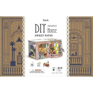 Robotime Construction Puzzles DIY Mini House - Sweet Patio