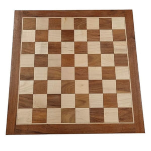 Royal Oak Classic Games Chess Board - Coleford Flat Board Acacia 53cm (Royal Oak)