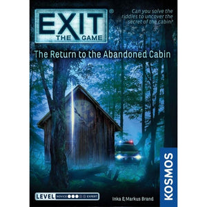 Thames & Kosmos Board & Card Games Exit the game  Return to the Abandoned Cabin