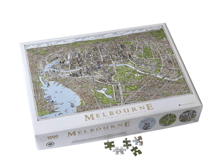 The Melbourne Map (1000pc)