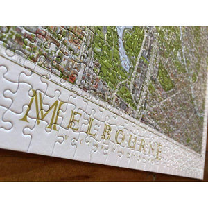 The Melbourne Map The Melbourne Map The Melbourne Map Jigsaw Puzzle (1000pc)