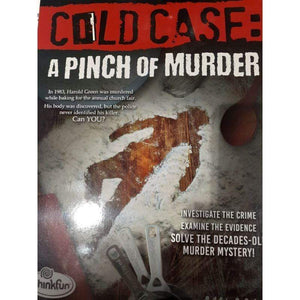 Think Fun Board & Card Games Cold Case - A Pinch of Murder