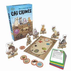 Think Fun Logic Puzzles Cat Crimes