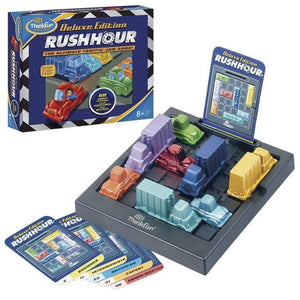Think Fun Logic Puzzles Rush Hour Deluxe Edition