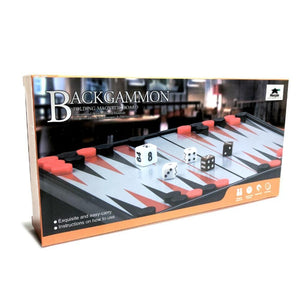 Ubon Classic Games Backgammon - Folding Magnetic Board 25cm