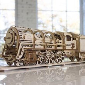 UGears Australia Construction Puzzles Ugears - Locomotive & Tender