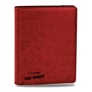 Ultra Pro Trading Card Games Card Album - Ultra Pro - Premium Pro-Blinder - Red (9pkt)
