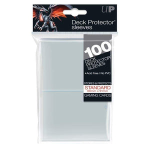 Ultra Pro Trading Card Games Card Protector Sleeves - Clear (100 Bag)