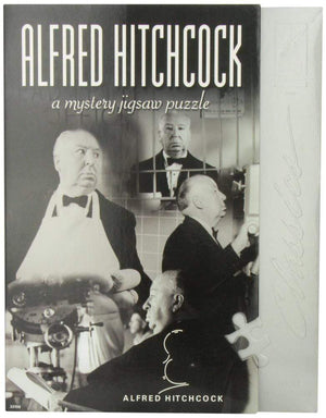 University Games Jigsaws Bepuzzled - Alfred Hitchcock (1000pc Mystery Jigsaw)