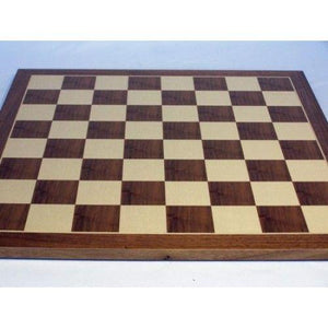 UNK Classic Games Chess Board - Walnut 40cm (Black Box)