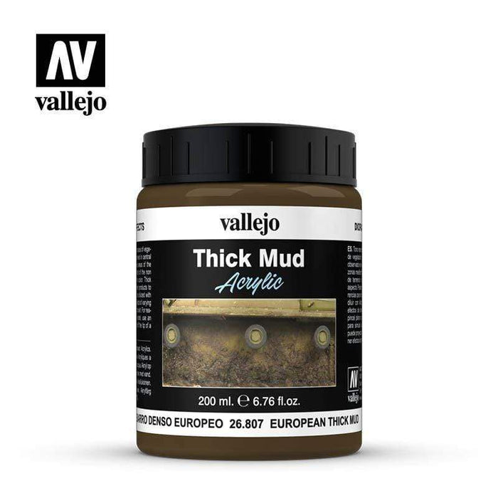 Paint - Vallejo Diorama Effects - European Thick Mud