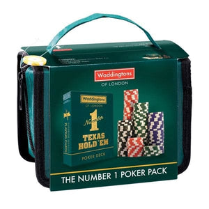 Waddingtons Playing Cards Playing Cards - Travel Poker Set