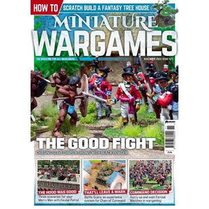 Warners Group Publications Fiction & Magazines Miniature Wargames Issue #475