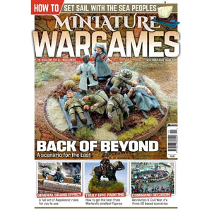 Warners Group Publications Fiction & Magazines Miniature Wargames Issue #476