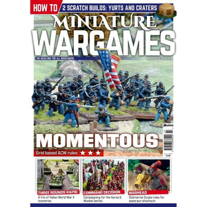 Warners Group Publications Fiction & Magazines Miniature Wargames Issue #479