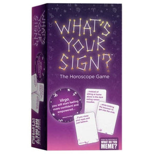 What Do You Meme Board & Card Games What's Your Sign?