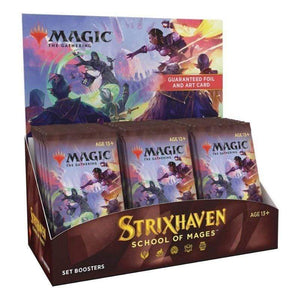 Wizards of the Coast Trading Card Games Magic: The Gathering - Strixhaven Set Booster Box (30)
