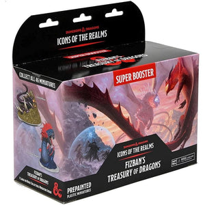 WizKids Miniatures D&D Miniatures - Icons of the Realms - Blind Booster - Fizban Treasury of Dragons (Super Booster)