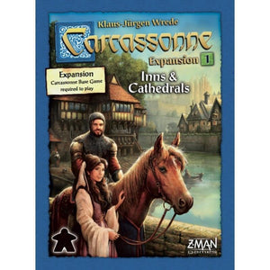 Z-Man Games Board & Card Games Carcassonne - Inns & Cathedrals Expansion