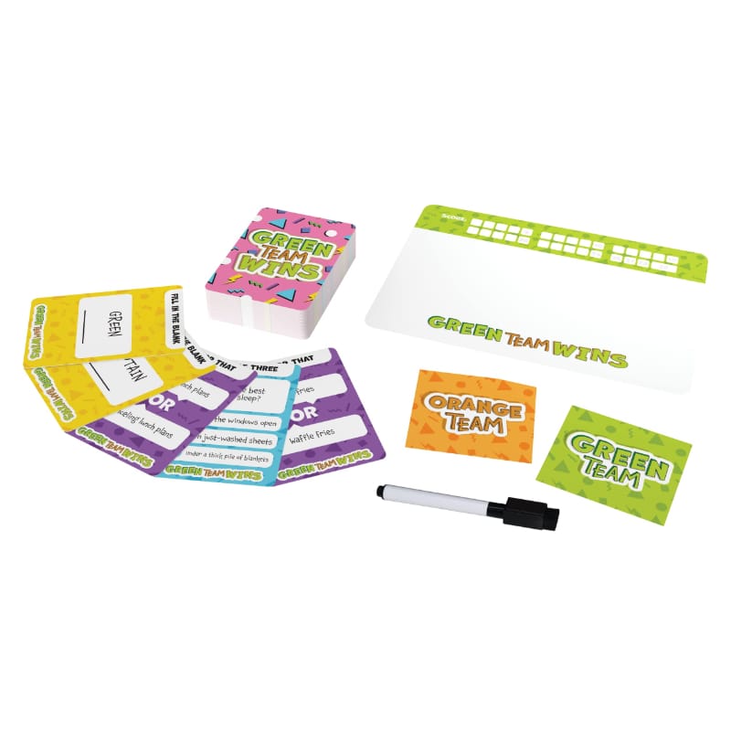 25th Century Games Board & Card Games Green Team Wins