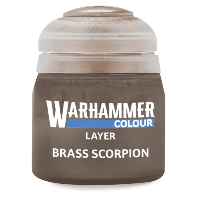 Games Workshop Hobby Paint - Warhammer Colour Layer - Brass Scorpion