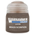 Games Workshop Hobby Paint - Warhammer Colour Layer - Brass Scorpion