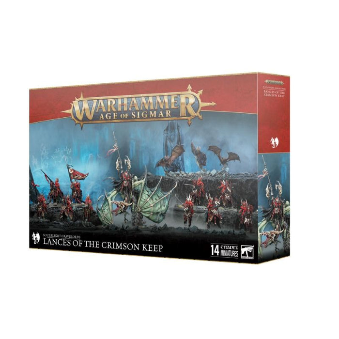 Age of Sigmar - Soulblight Gravelords - Battleforce - Lances of the Crimson Keep (Preorder - 28/11/2025 Release)